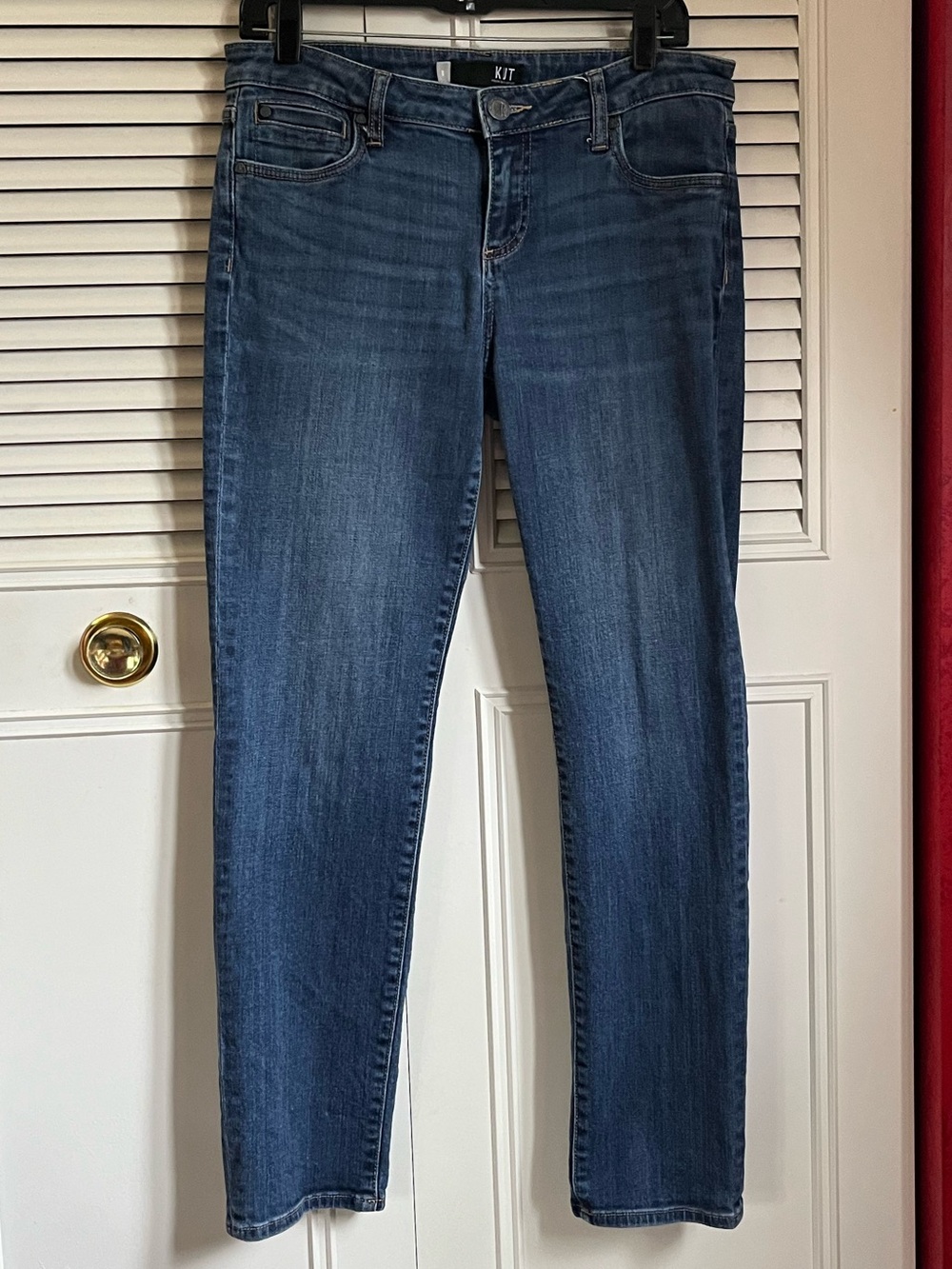 KUT From the Kloth Catherine Mid-Rise Boyfriend Jeans Sz 8